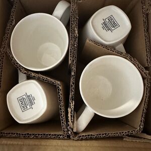 Home Essentials Classic White Mug Set